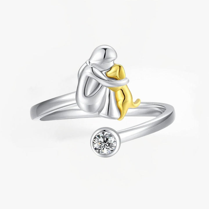 Eleanor Rose | Dog Embrace Ring