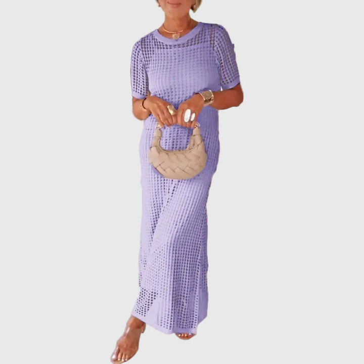 Adeline | Cut-Out Long Maxi Dress + Free Inner Dress