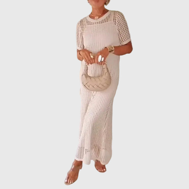 Adeline | Cut-Out Long Maxi Dress + Free Inner Dress