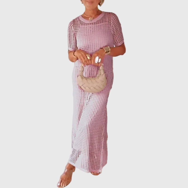 Adeline | Cut-Out Long Maxi Dress + Free Inner Dress