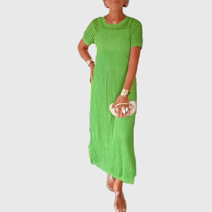 Adeline | Cut-Out Long Maxi Dress + Free Inner Dress