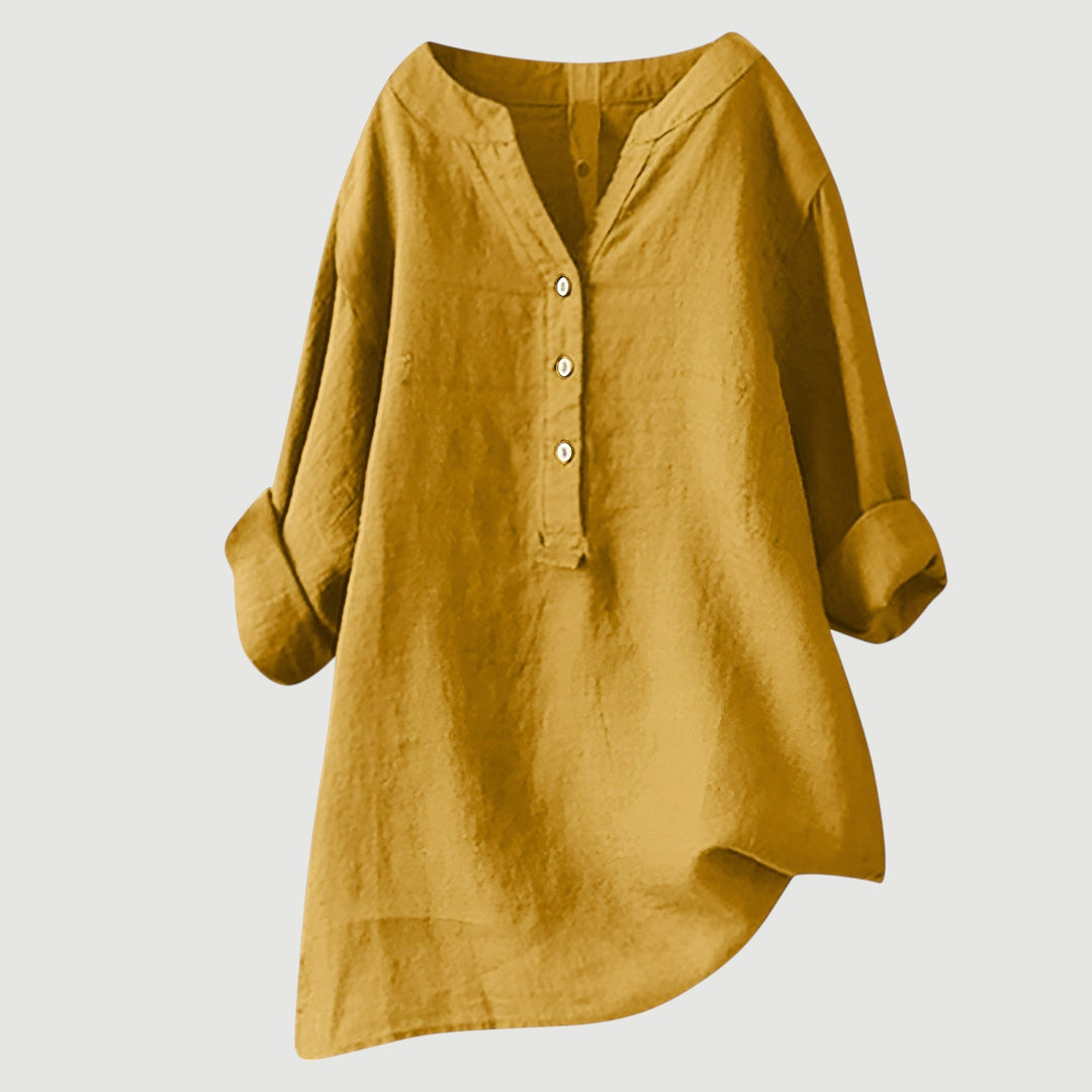 Luxuria | Airy and Comfortable Button-up Shirt