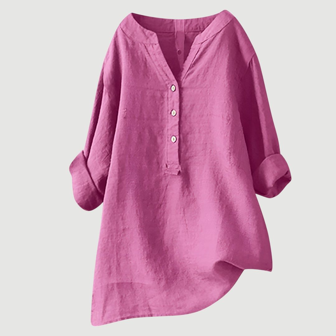 Luxuria | Airy and Comfortable Button-up Shirt