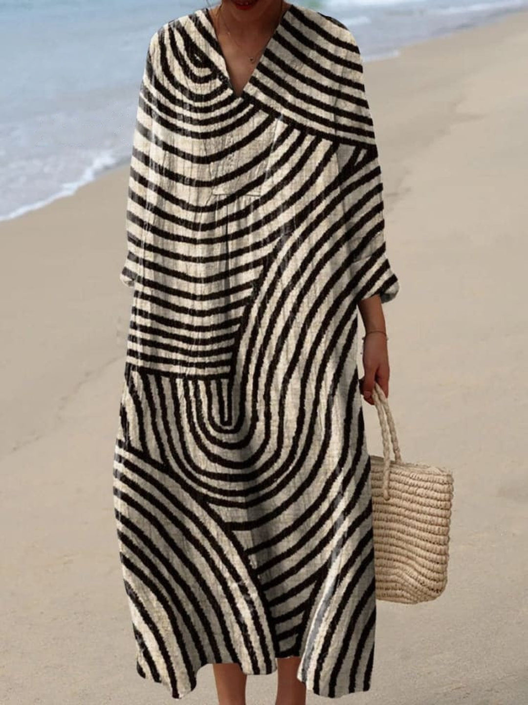 Jinte | Artistic Print Dress